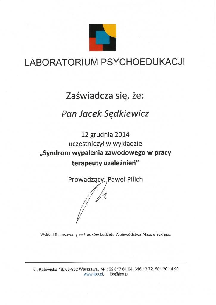 Syndrom wypalenia zawodowego